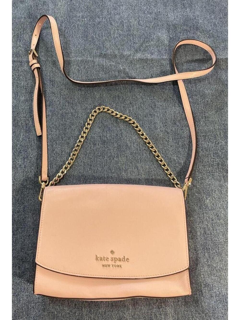 Kate Spade Pink Rory crossbody convertible bag cute super clean